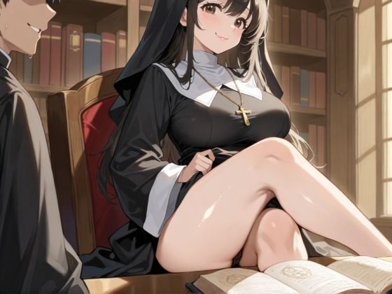 サンプル画像3:全員欲求不満な一行 シスター・クレア編(ぷりん工房) [d_630495]