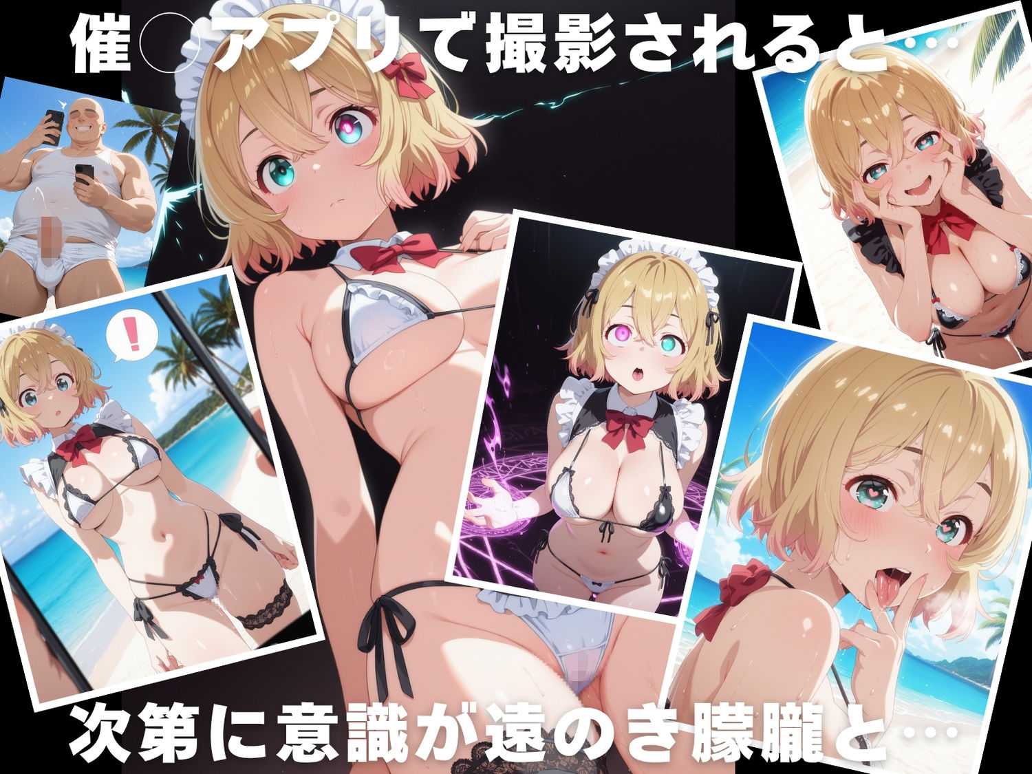 サンプル画像2:【催◯・水着・妊娠】七● 麻美(夜待草エレジー) [d_630576]