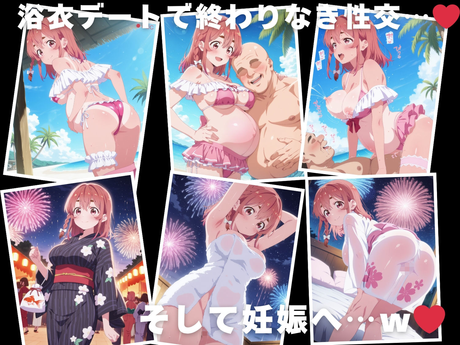 【催◯・水着・妊娠】桜● 墨 画像10