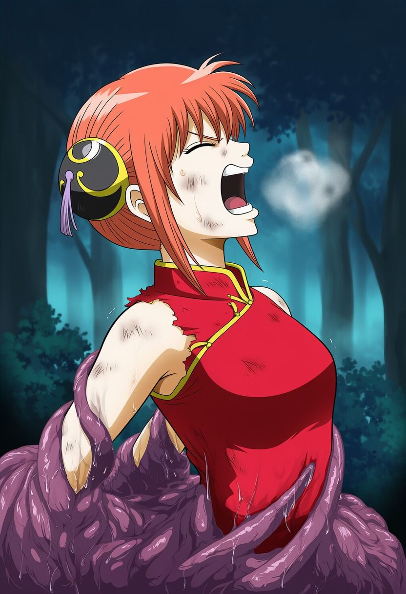 サンプル画像5:神楽 vs 触手 ［苗床編］(Nakki_触手・ヒロピン) [d_630594]