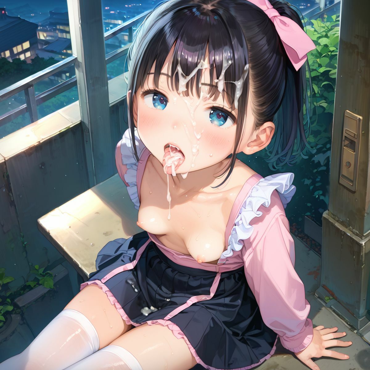 メンヘラつるぺた少女、真夜中の調教授業0210