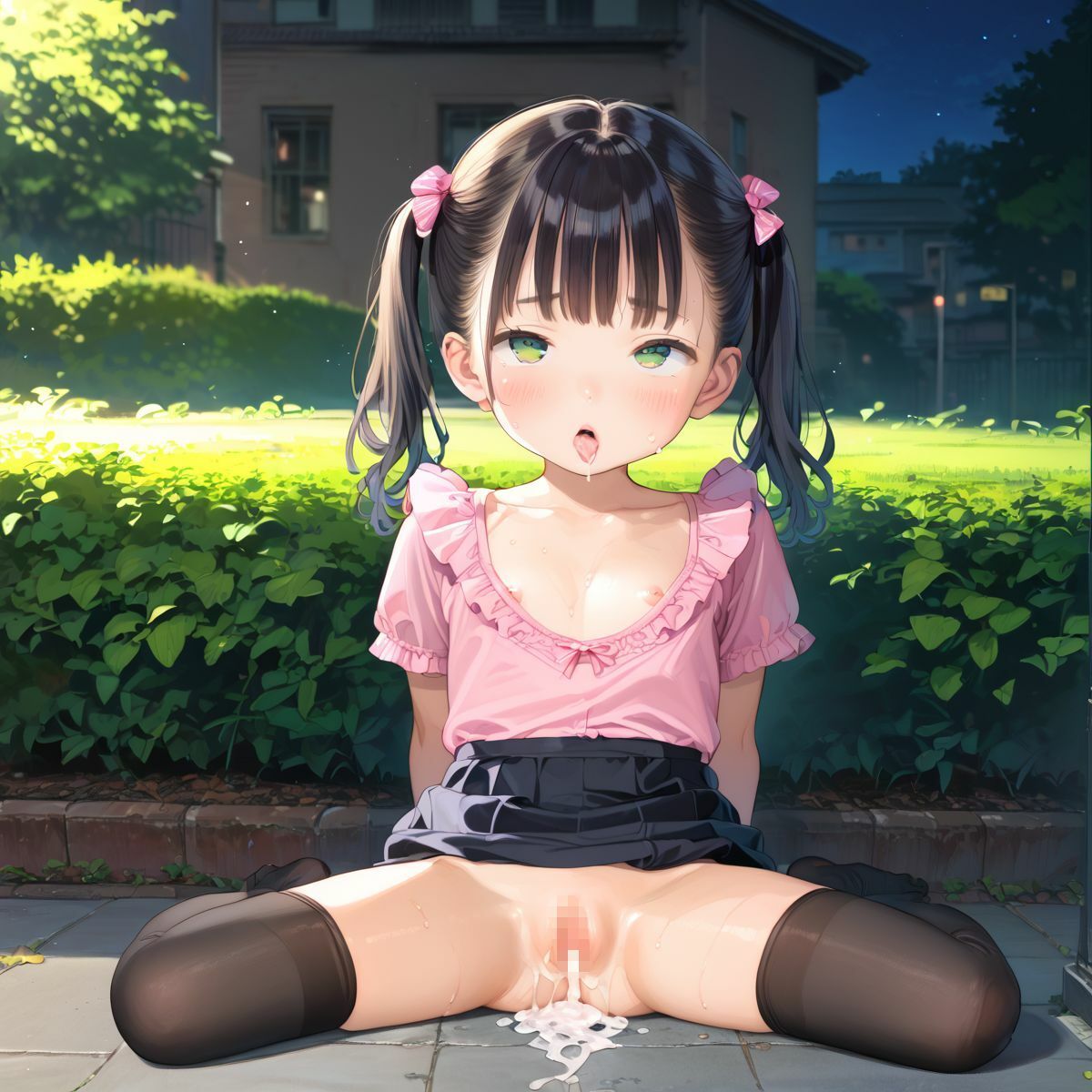 メンヘラつるぺた少女、真夜中の調教授業0310