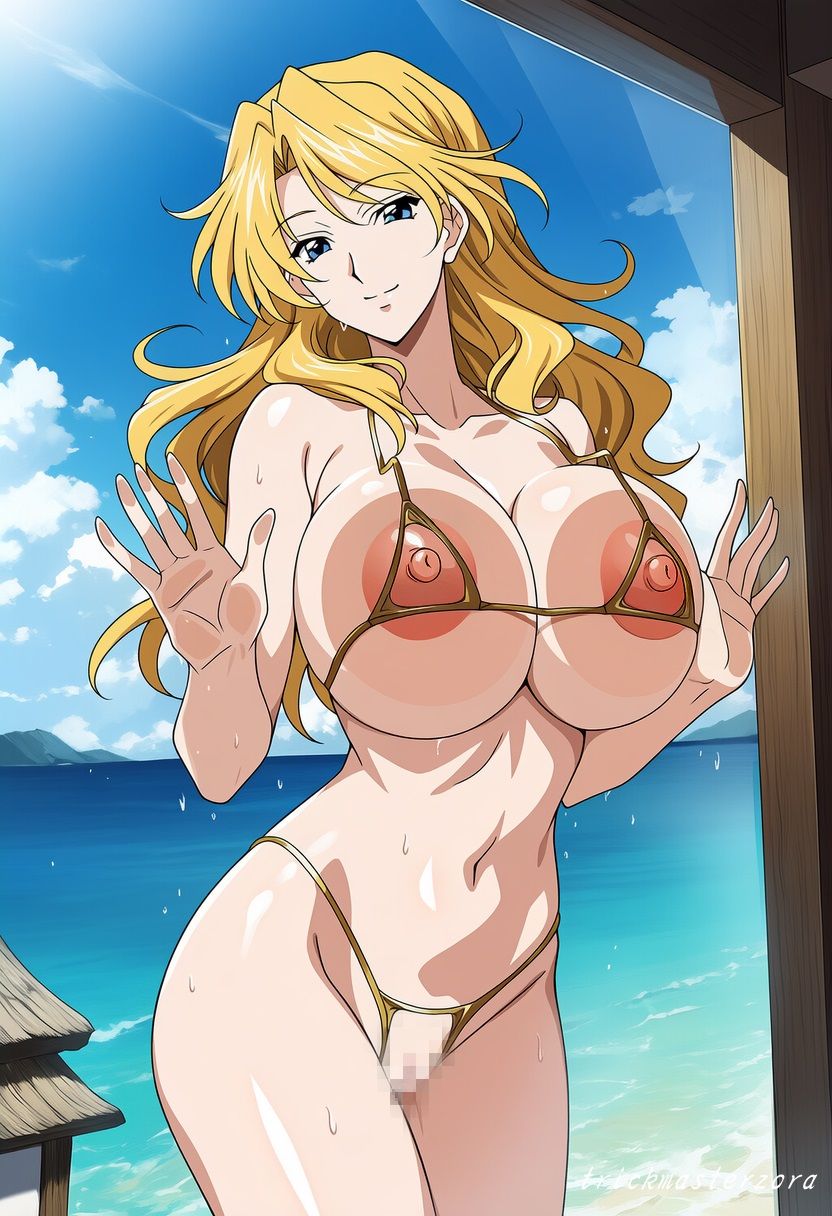 テュッ〇ィ・ノール〇ックの水着えっち 画像1