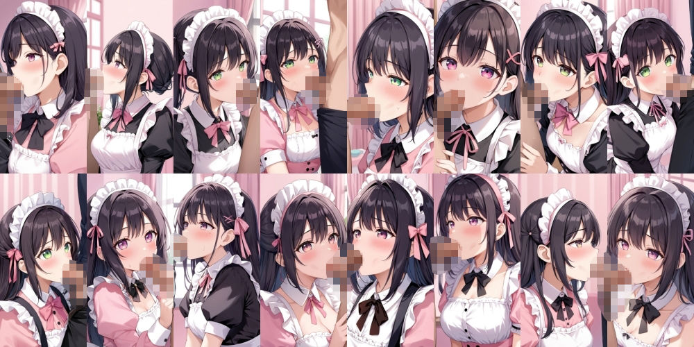 ご奉仕ピンクメイドのエッチなサービス【500枚】 画像5