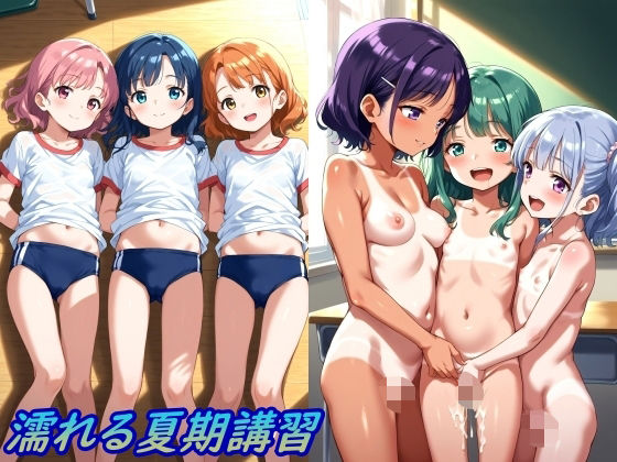 ドキドキの体験を経て大きく成長していく【濡れる夏期講習】　by　ぷるっきゃお