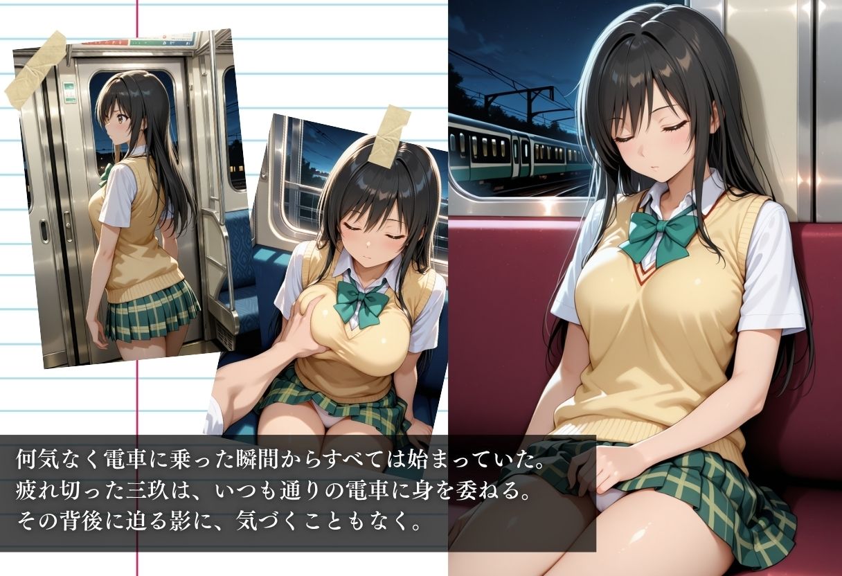 サンプル画像1:痴●to LOVEる ―古手川唯、電車の悪夢―(NEXTAI) [d_630787]