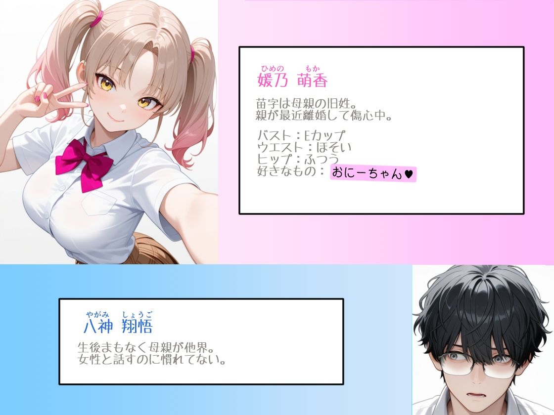 サンプル画像1:突然義妹になったカワイイ巨乳ギャルっ娘にエチエチに迫られ生ハメ中出しする話(エロ万（よろず）) [d_630863]