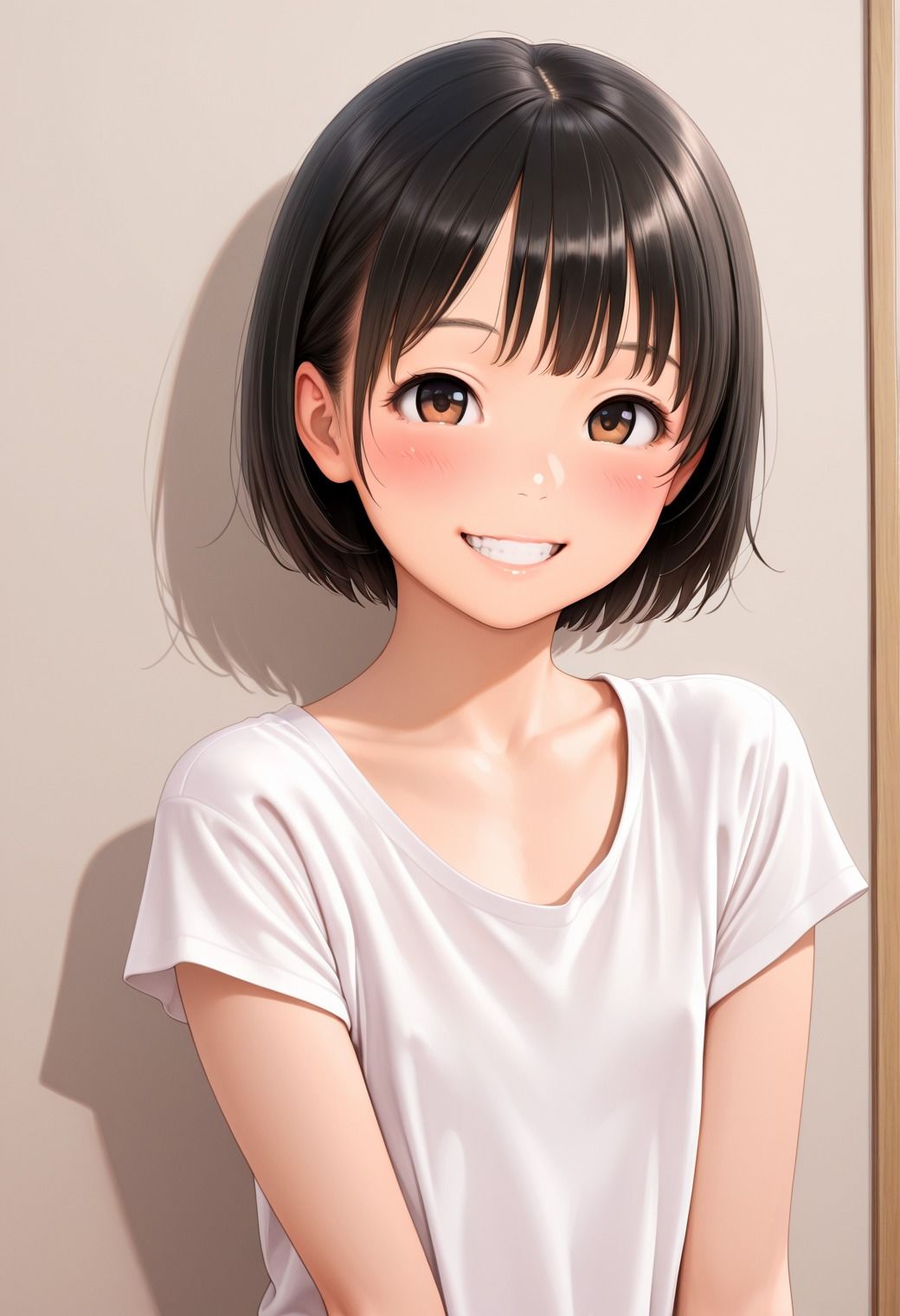 つるぺた少女は性処理便器堕ち おちんちんだ〜いすき（はーと） サンプル画像 8