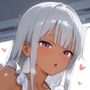 4人の爆乳黒ギャル裸エプロン汗だくSEX