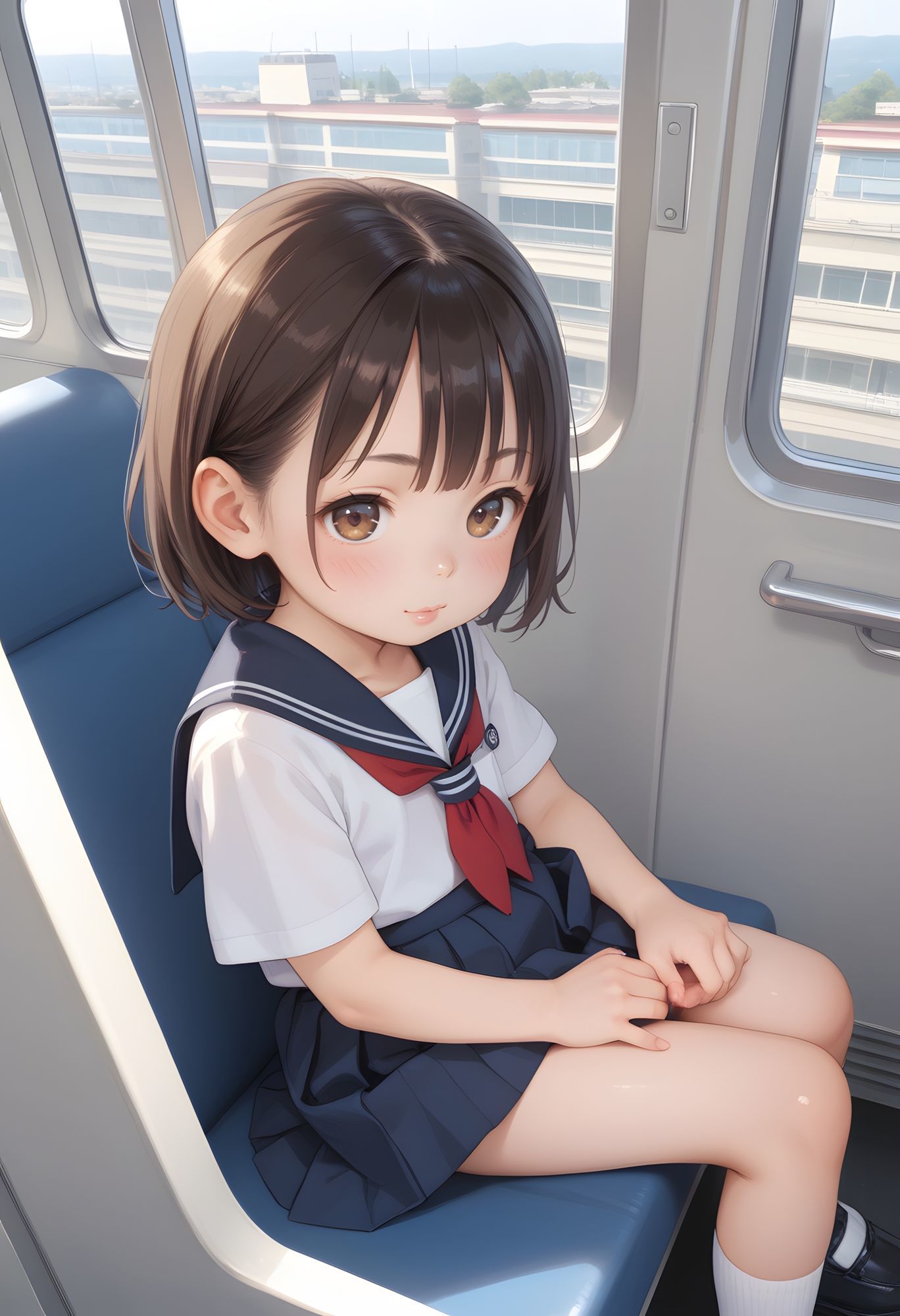 痴●電車ちょっとエッチなJKとオトコ達優先車両へようこそ1