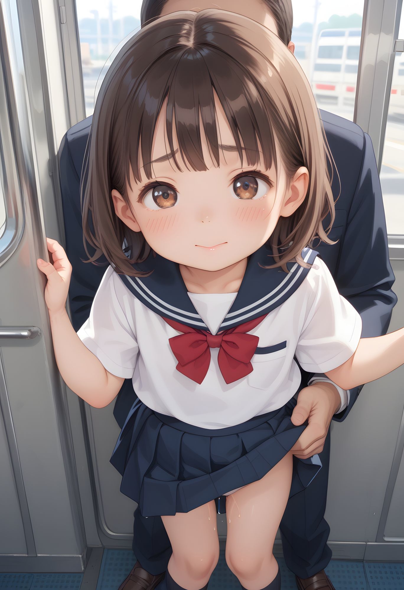 痴●電車ちょっとエッチなJKとオトコ達優先車両へようこそ5