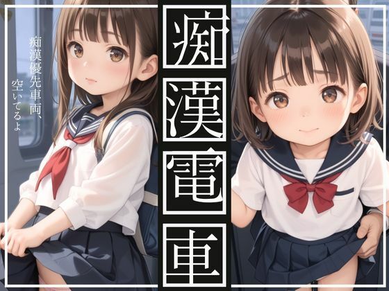まっすぐ彼女を見つめていた【痴●電車ちょっとエッチなJKとオトコ達優先車両へようこそ】　by　週刊ロリポップサンデー