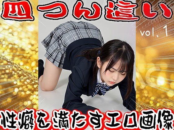 サンプル画像6:四つん這い〜尻を突き出す家畜女たち 1(少女天国) [d_630988]