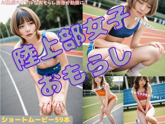 陸上部女子おもらし