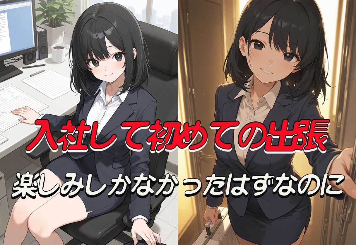 軽蔑している上司と相部屋に 朝まで続く性交に何度もイッちゃう私 画像1