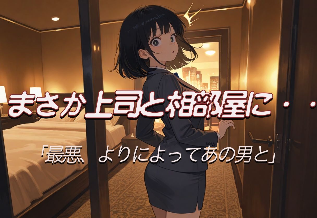 軽蔑している上司と相部屋に 朝まで続く性交に何度もイッちゃう私 画像2