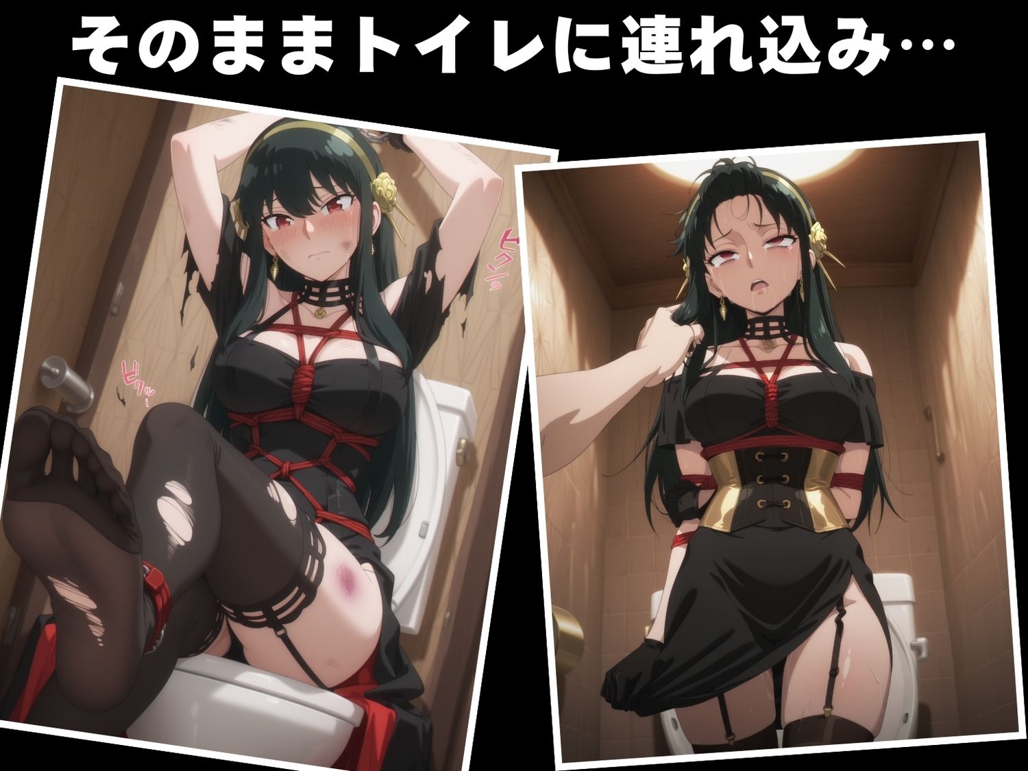 サンプル画像6:【完全敗北】ヨ●・フォージャー(沈黙のハグ) [d_631103]