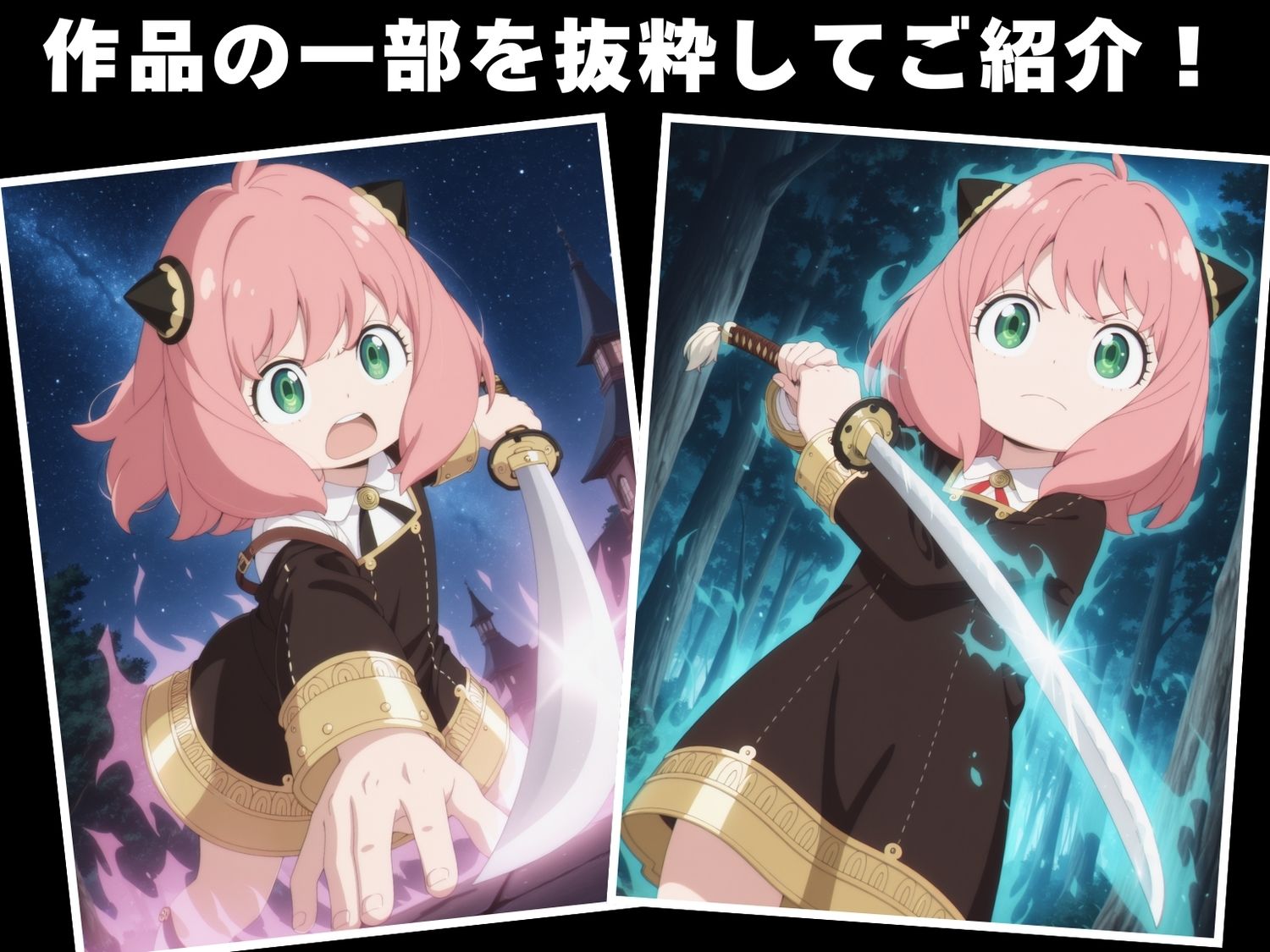 サンプル画像1:【完全敗北】ア●ニャ・フォージャー(沈黙のハグ) [d_631106]