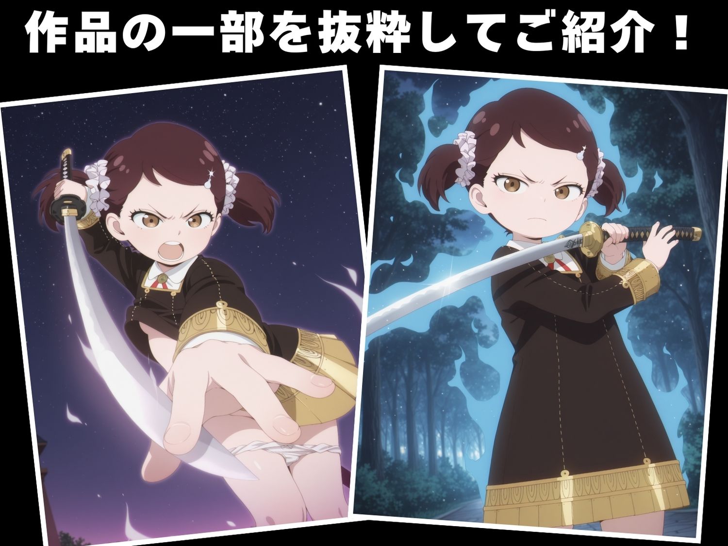 サンプル画像1:【完全敗北】ベ●キー・ブラックベル(沈黙のハグ) [d_631107]