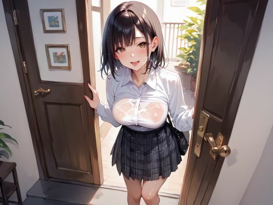 巨乳女子校生を孕ませ〜ボテ腹SEX〜 画像1