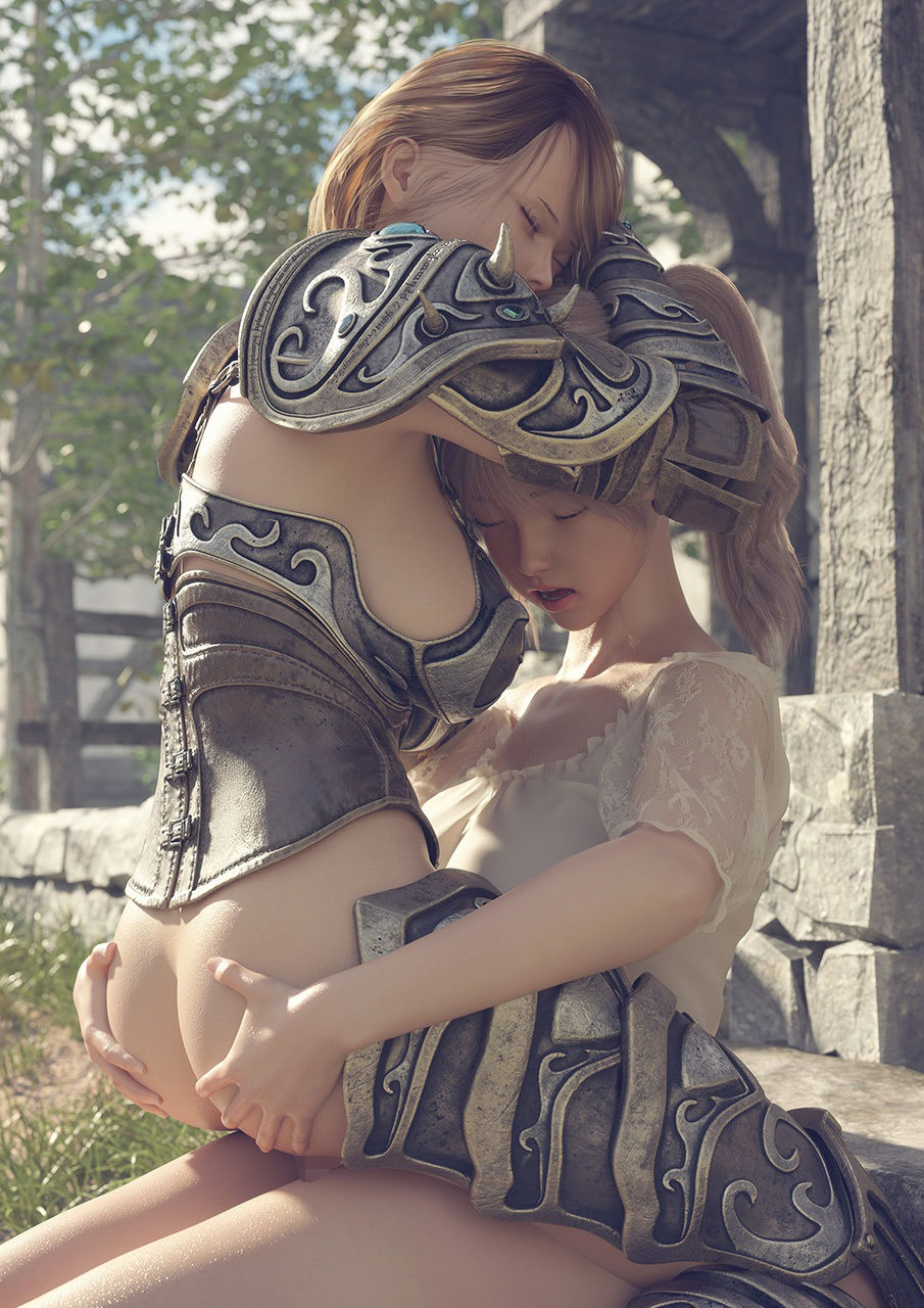 サンプル画像4:ふたなり村娘ノーラちゃん(空色工房) [d_631221]