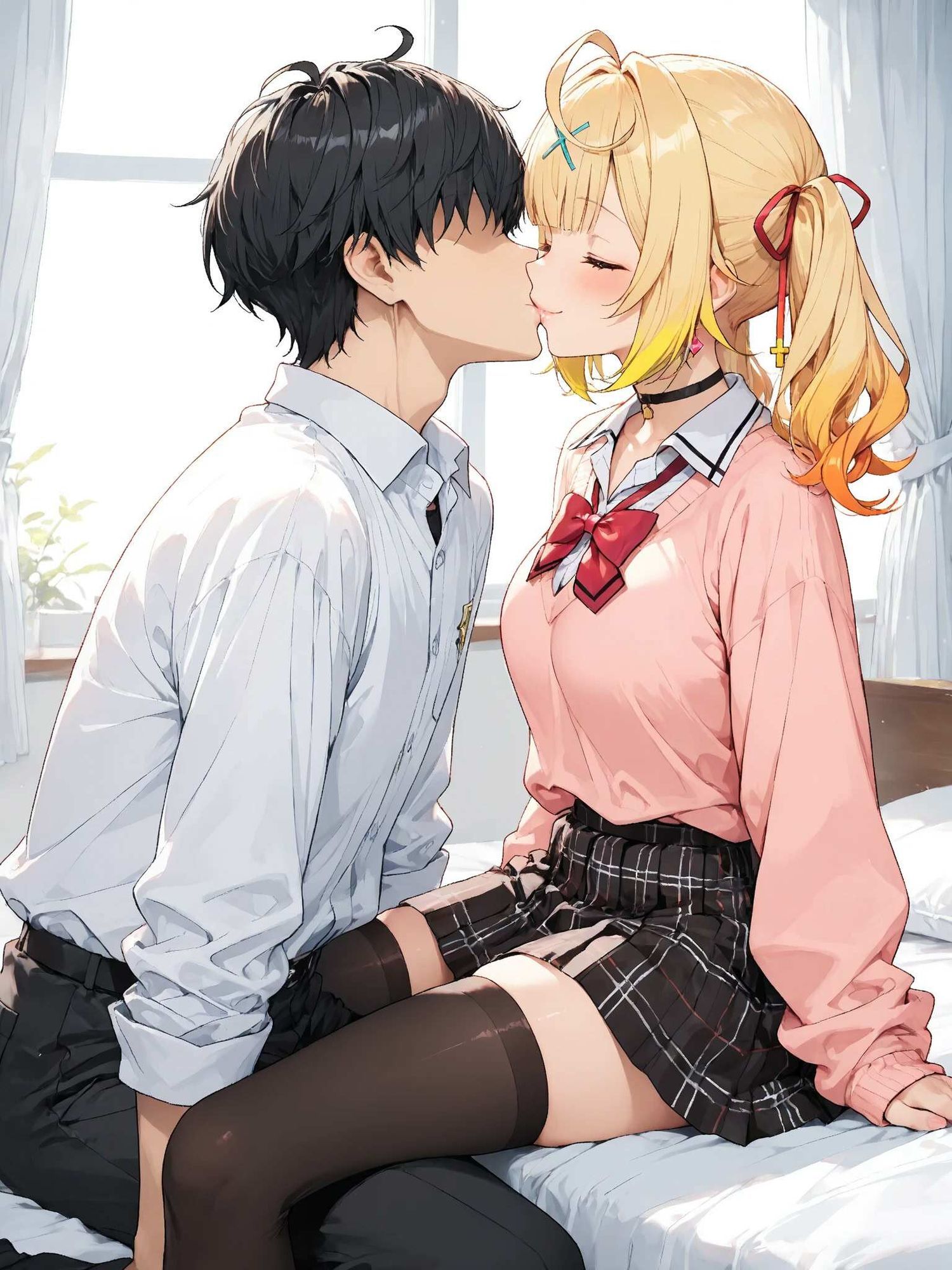 サンプル画像1:星川と部屋で(サンダーガ) [d_631292]