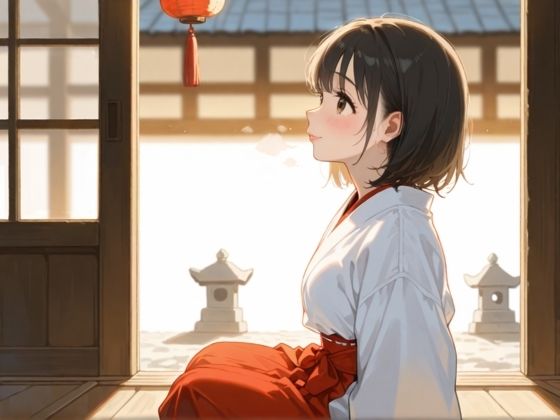 サンプル画像2:【僕のNTRの休日】あの日見た孕ませ巫女を僕はまだ忘れられない(ぷりん工房) [d_631327]