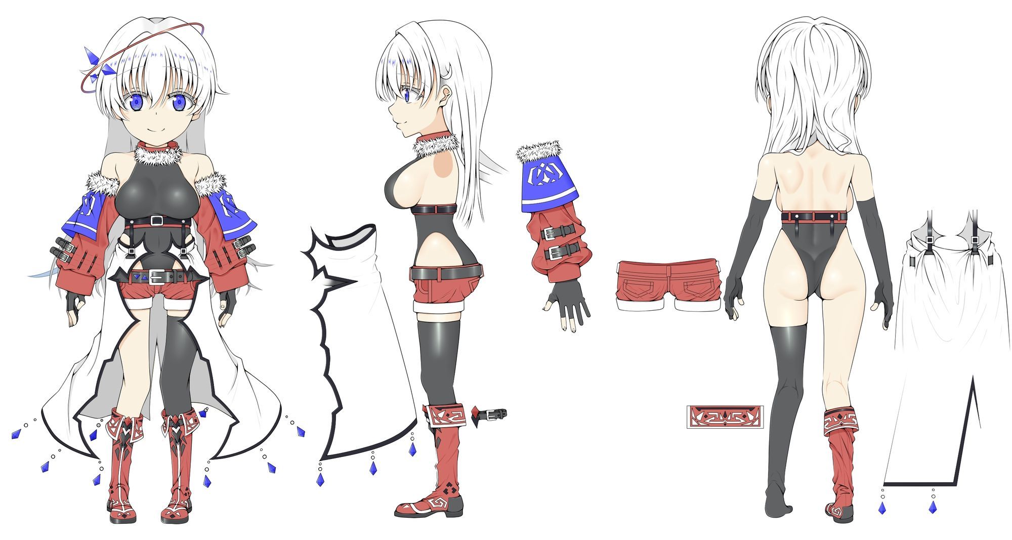 サンプル画像2:偏見の被害者(春色の空) [d_631343]