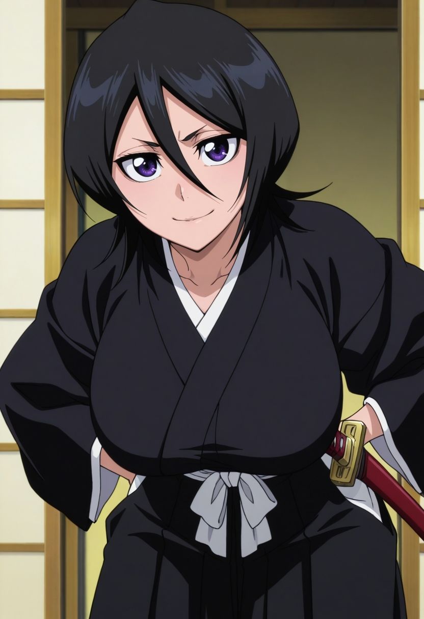 朽木ルキア 巨乳ver. 画像1