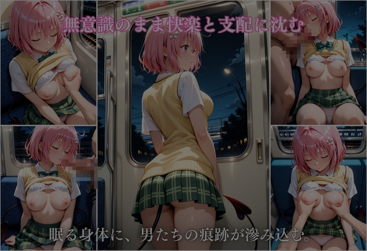 サンプル画像4:痴●to LOVEる ―モモ・ベリア・デビルーク、電車の悪夢―(NEXTAI) [d_631398]