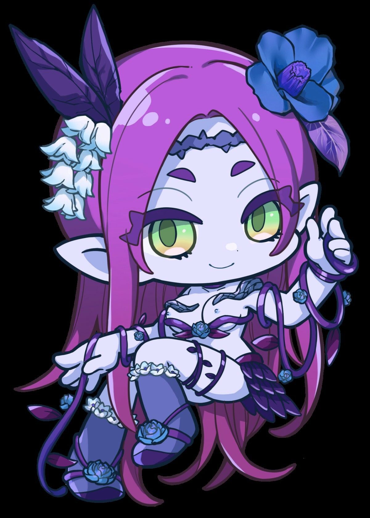 サンプル画像3:クリエイターの皆様ためのモン娘素材集3(ふぁっちゅ) [d_631549]