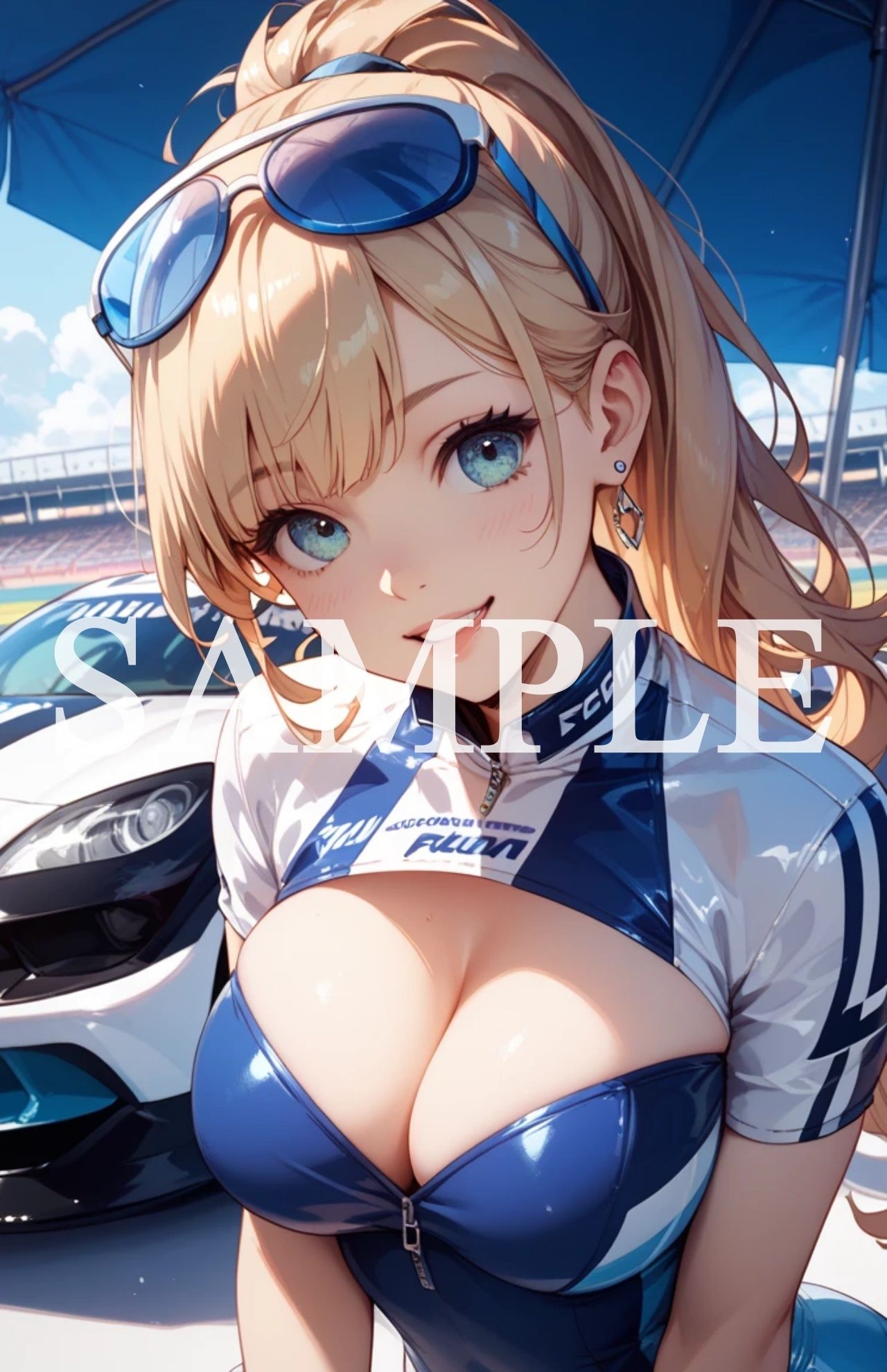 サンプル画像2:Race Queen AI Girl Collection(Minerva) [d_631636]