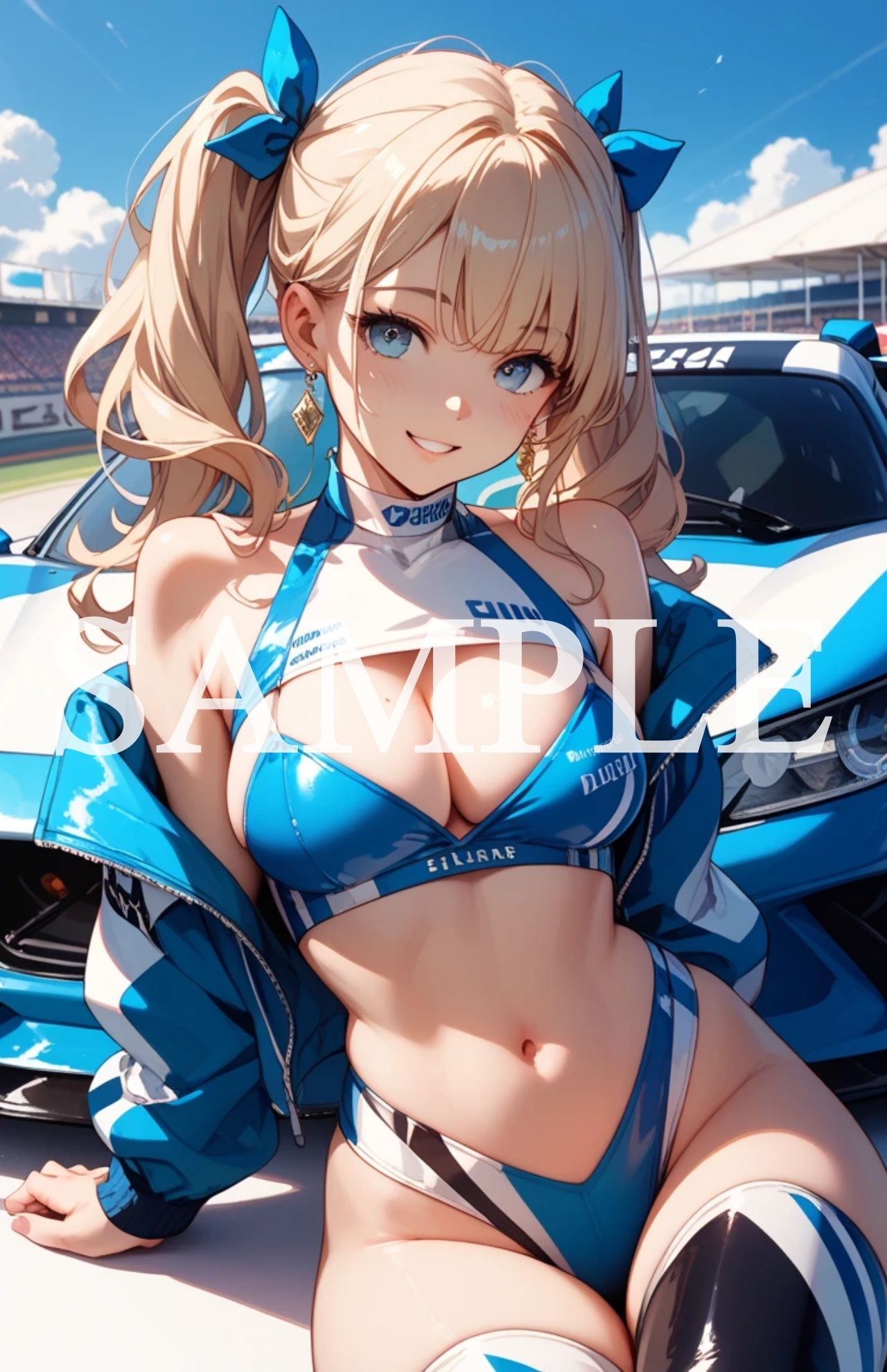 サンプル画像3:Race Queen AI Girl Collection(Minerva) [d_631636]