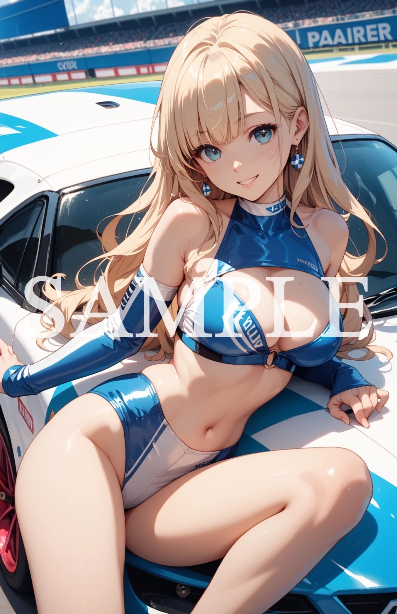 サンプル画像4:Race Queen AI Girl Collection(Minerva) [d_631636]