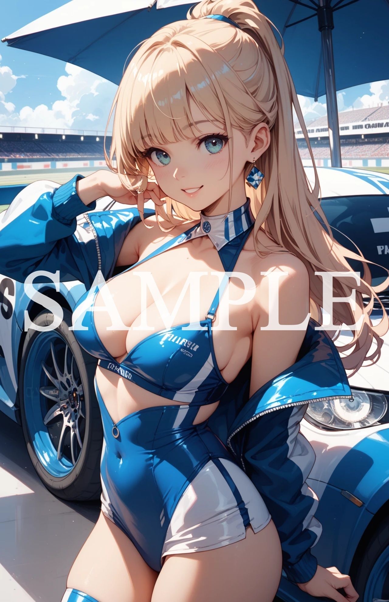 サンプル画像6:Race Queen AI Girl Collection(Minerva) [d_631636]