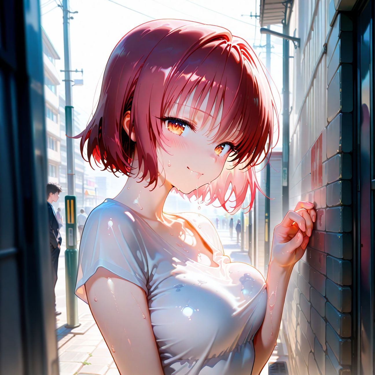 【Part4】街中で快感露出セックス☆彡周囲の視線で感じちゃう♪ 画像1