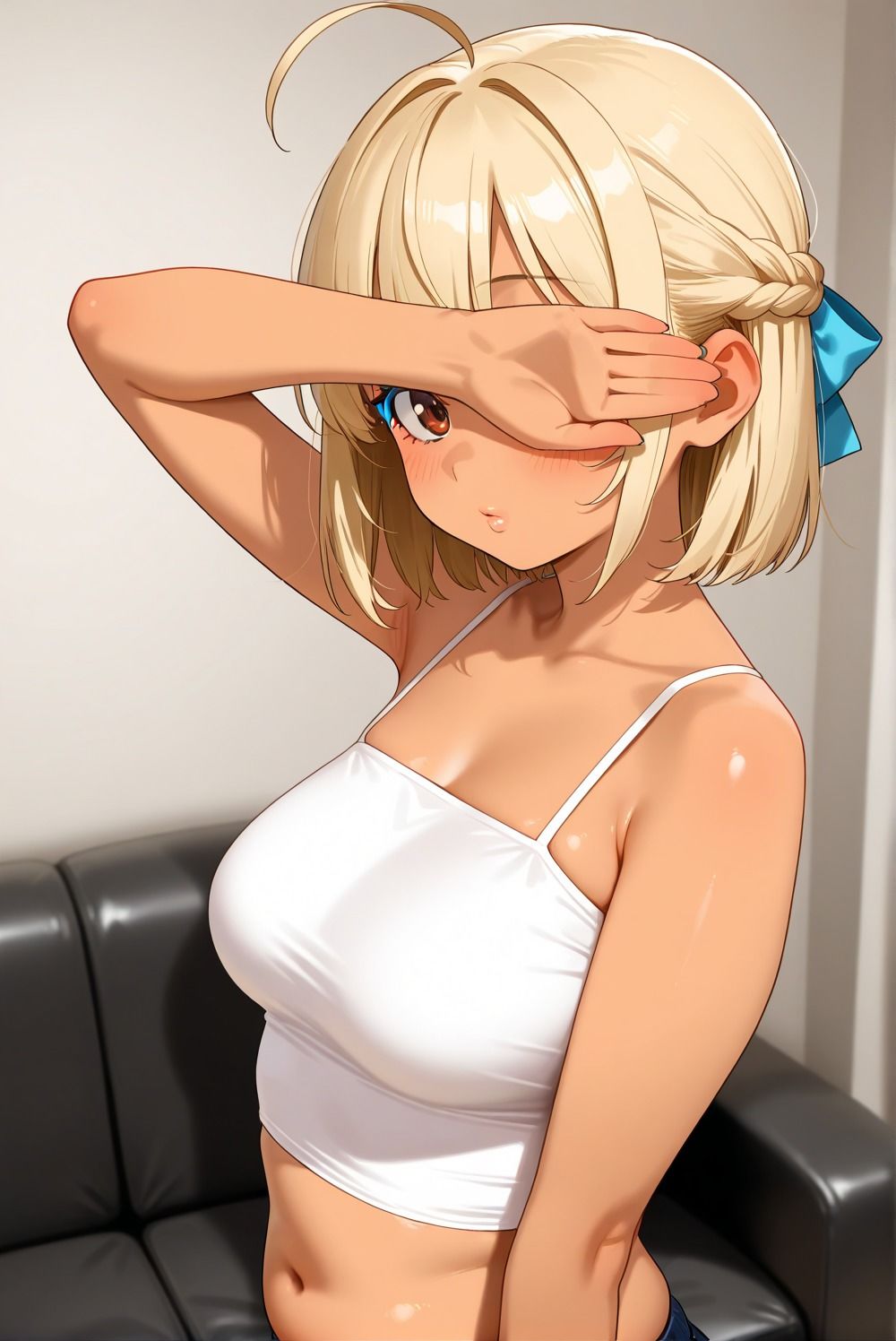 サンプル画像2:むちむち黒ギャル☆ とあちゃん 呼んでみた(雨のちハレルヤ) [d_631746]