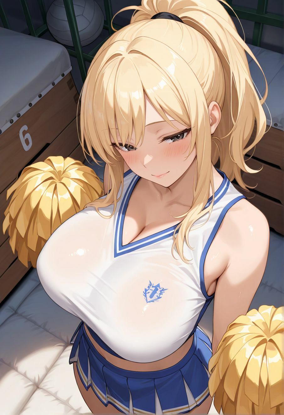 サンプル画像4:チア部の金髪ギャルをハメまくる(ギャルしか勝たん) [d_631750]