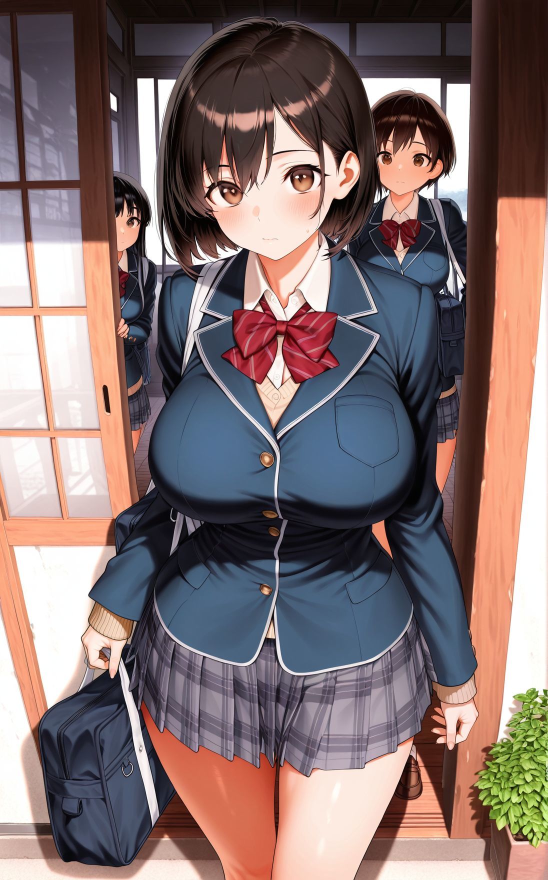 サンプル画像2:久しぶりの幼馴染  十年ぶりの幼馴染が巨乳になっておそってしまった件(ヌけるイラスト出版社) [d_631759]