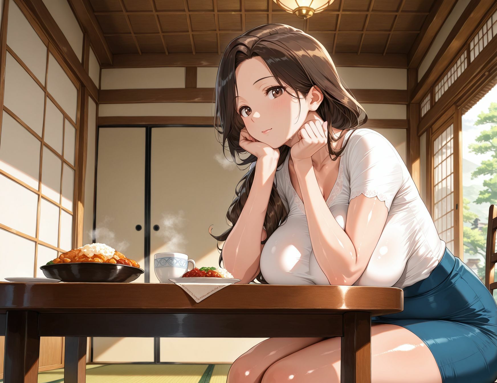 サンプル画像2:不貞な爆乳団地妻  身体がエロいと団地ではモテモテ(ヌけるイラスト出版社) [d_631781]