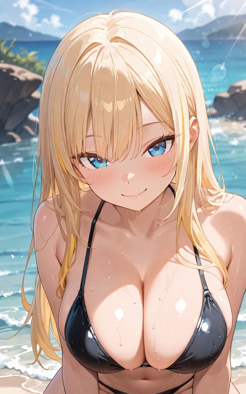 サンプル画像5:ビキニギャル達と生ハメ中出しセックスをする！(もちもちロールケーキ) [d_631784]