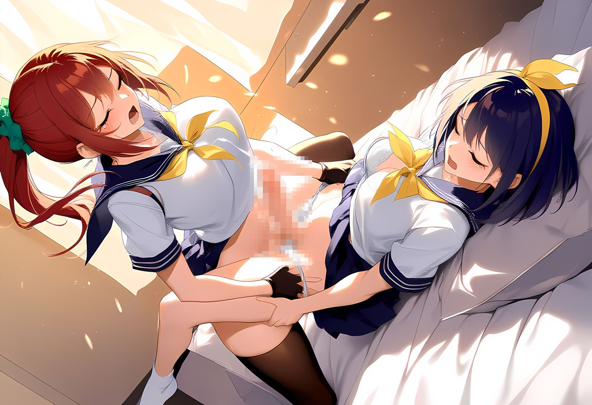 セーラー服美少女ふたなりレズのAICG集 2 画像8