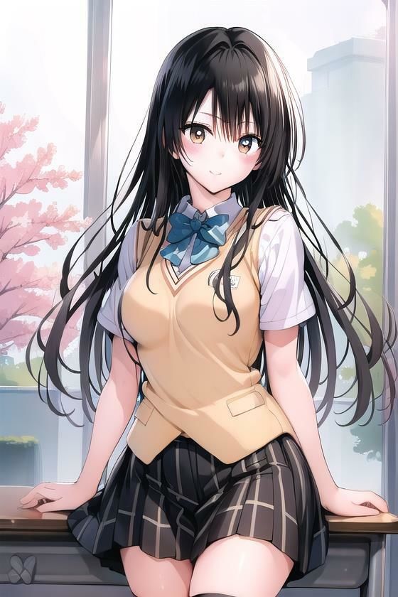 サンプル画像2:【ラ●  西●寺  古●川  み●ん  断れない彼女達】 「To L〇VEる -と〇ぶる」イラストCG集  ＃2(美女の小指) [d_631868]