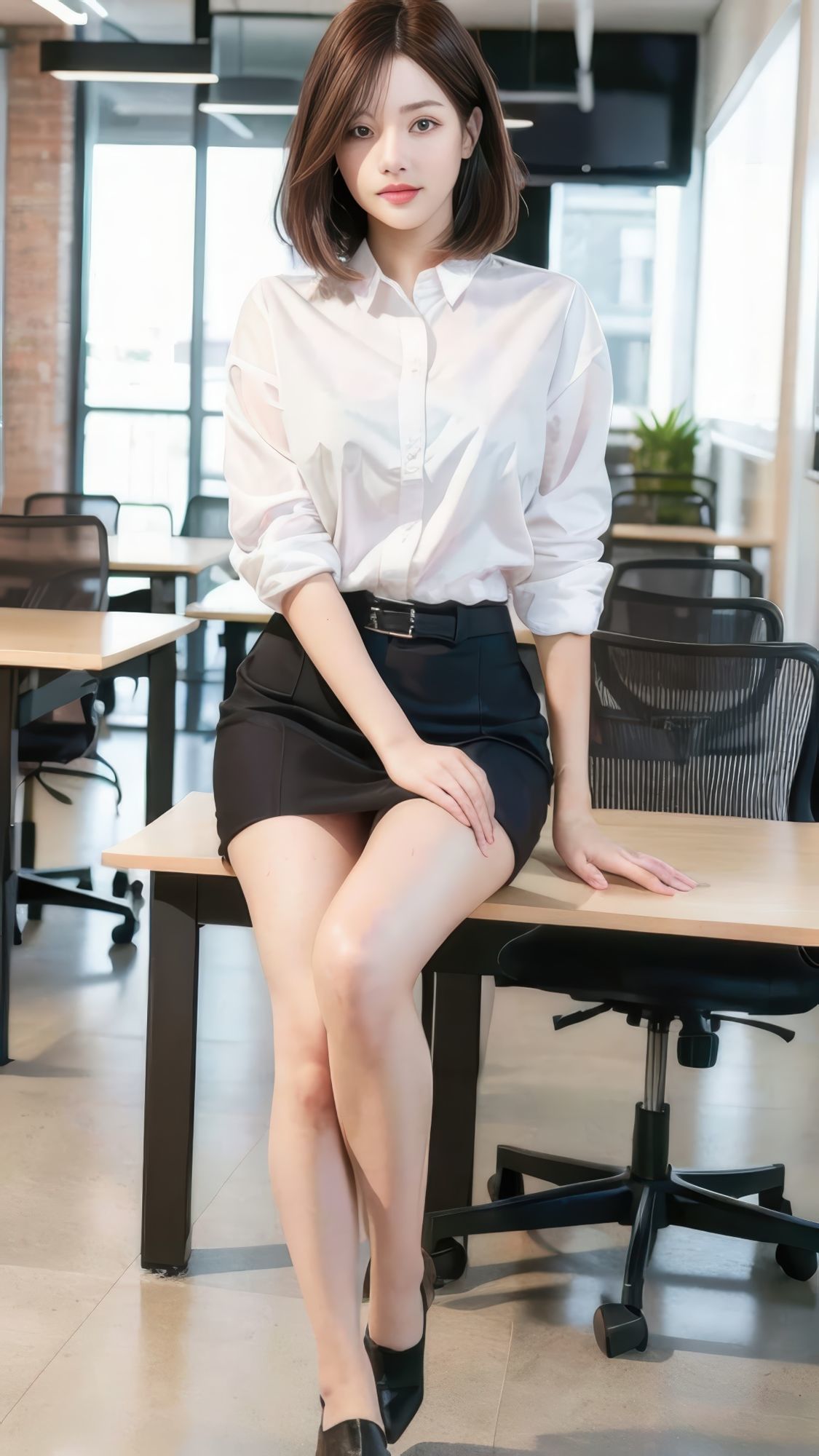 サンプル画像3:「日本の美人OL図鑑  渋谷編 ──スタイリッシュ×知的美」(美伝プロジェクト) [d_631886]