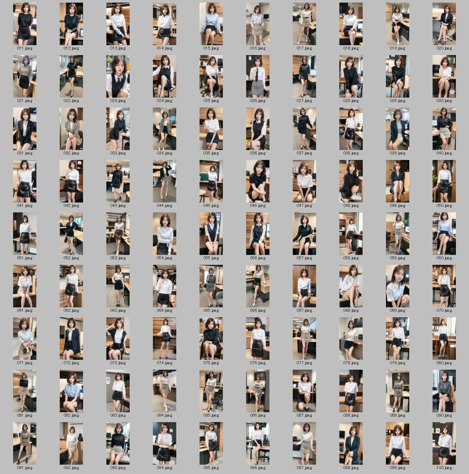 サンプル画像6:「日本の美人OL図鑑  渋谷編 ──スタイリッシュ×知的美」(美伝プロジェクト) [d_631886]