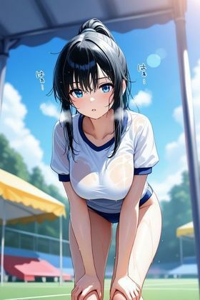 サンプル画像2:パンミセ学園【体育祭編】〜お前…体育祭でブルマじゃなくね！？〜(つぼみ開花クラブ) [d_631895]