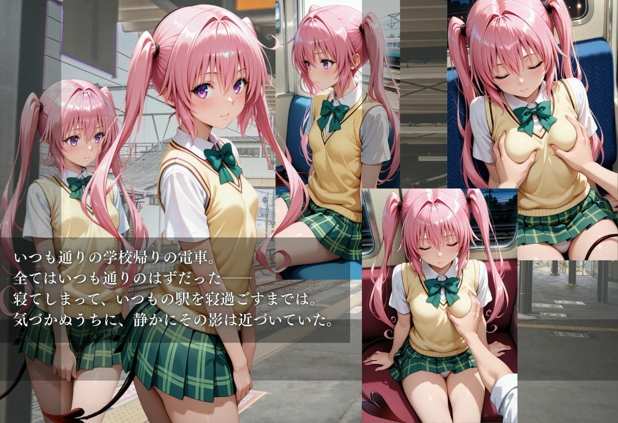 サンプル画像1:痴●電車  〜ナナ・アスタ・デビルーク編〜(ちひたく) [d_631940]