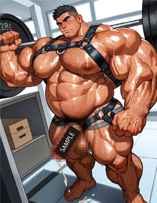 ガチムチ・マッチョ・ガチポチャゲイCG集63 画像3