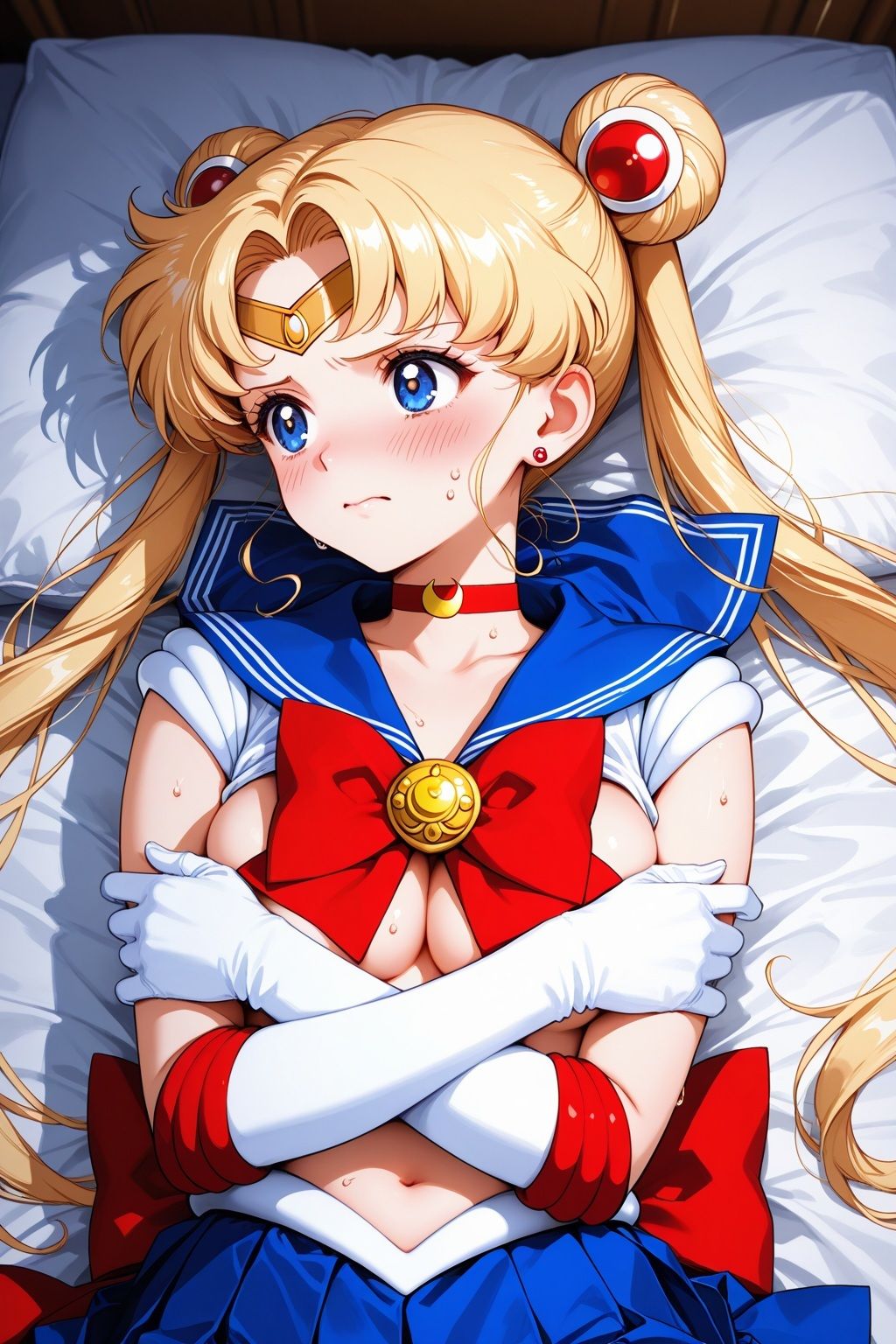 圧迫セックス種付けプレス セー●ームーン 画像4