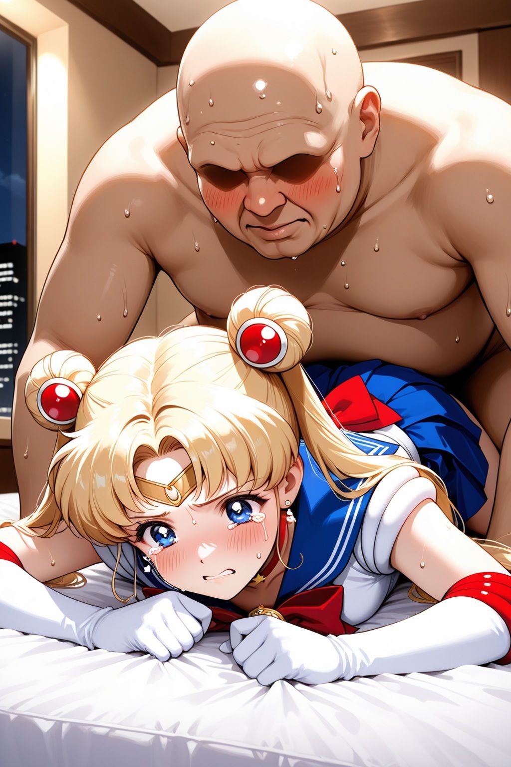 圧迫セックス種付けプレス セー●ームーン 画像5